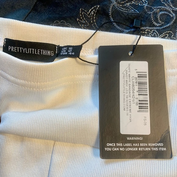 Ladies wide width high long pants - Picture 2 of 5